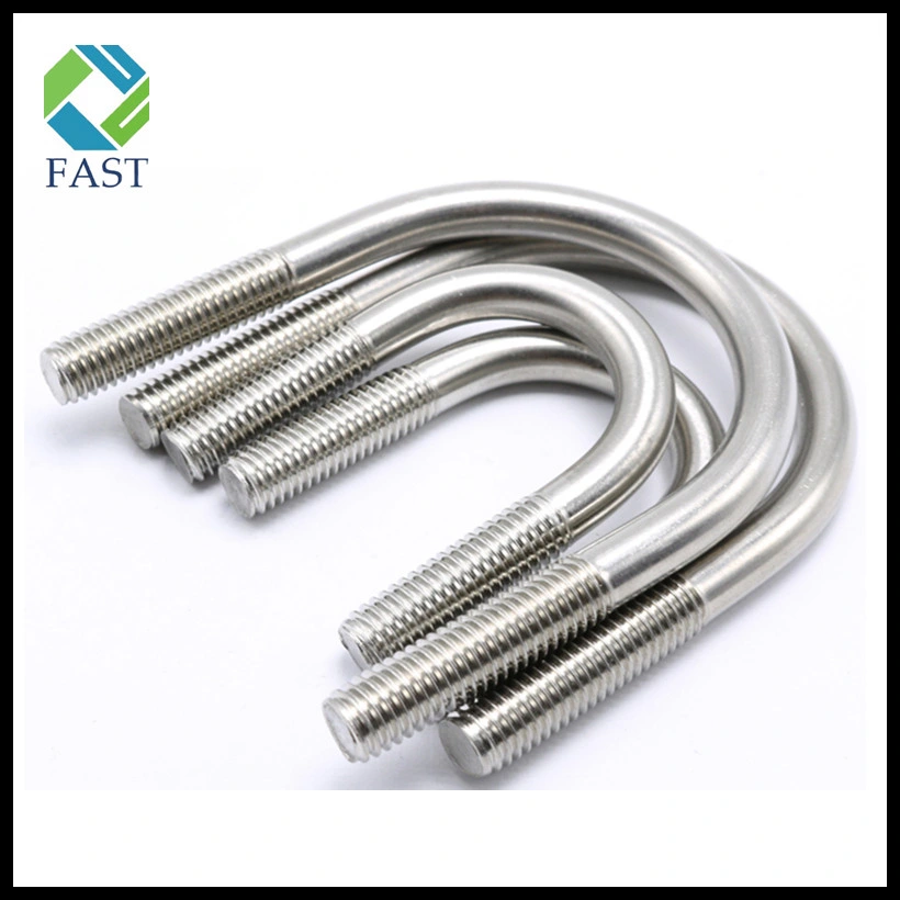 Made in China Stainless Steel 304/316 U Bolt, U Shaped Bolt