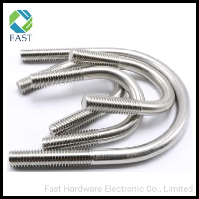 Made in China Stainless Steel 304/316 U Bolt, U Shaped Bolt